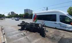 Kayseri'de elektrikli motosikletin çarptığı yaşlı kadın yaralandı