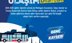Ücretsiz ulaşım desteği başvuruları başladı!
