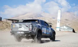Erciyes'in zirvesinde ralli rüzgarı 