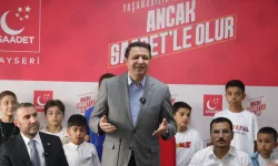 Saadet Partisi Genel Başkanı Arıkan, Kayseri'de konuştu