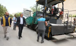 Melikgazi'de 17 bölgede yol çalışması başladı