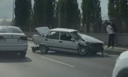 Kayseri’de 4 aracın karıştığı trafik kazası!