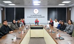 Kayseri tarım teşkilatında yeni dönem! Yeni personeller görev başı yaptı