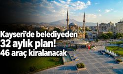 Kayseri’de 46 araç için ihale hazırlığı!