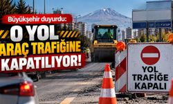 Kayseri’de sürücüler dikkat! Yarın o yol trafiğe kapatılıyor