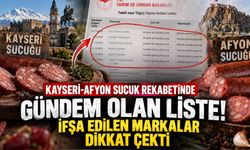 Tağşiş listesinde Kayseri-Afyon farkı dikkat çekti: Biri 11 markayla girdi, diğerinden tek ürün çıkmadı