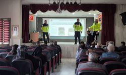 Tomarza’da okul servisi şoförlerine güvenlik eğitimi