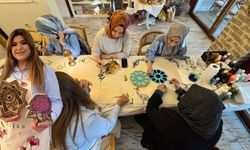 “Kumaşa Sanatını Kat” atölyesi ilgi gördü