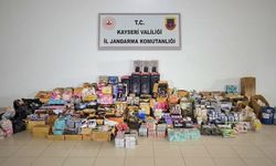 Kayseri’de 10 milyon TL’lik kaçak ürün ele geçirildi!