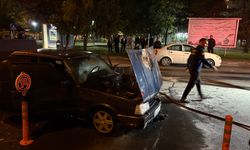 Kayseri’de seyir halindeki otomobil alev aldı