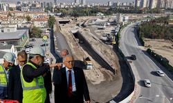 Başkan Büyükkılıç, Kartal Katlı Kavşağı’ndaki çalışmaları inceledi