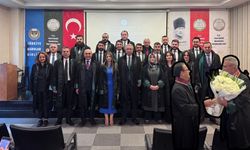 Kayseri Barosu Başkanı Murat Tolga Özsoy mazbatasını aldı