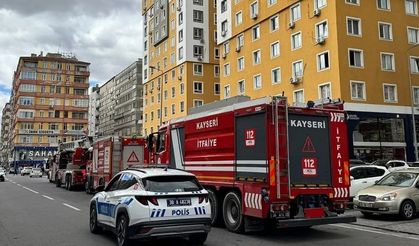 Kayseri’de iş yerinde korkutan yangın! Ekipler alarma geçti