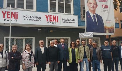 YENİ Parti Melikgazi’de kongre süreci tamamlandı