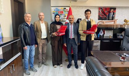Cezayirli öğrenciler Kayseri’nin Tomarza ilçesinde akademik temaslarda bulundu