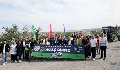 Talas’ta Dünya Artrit Günü’ne özel etkinlik! Fidanlar toprakla buluştu