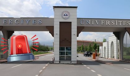 Erciyes üniversitesinde bugün ambulans ve itfaiye sahada: Saat 14.00'te tahliye tatbikatı