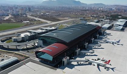 Kayseri Havalimanı 9 ayda 2,1 milyon yolcuya ulaştı!