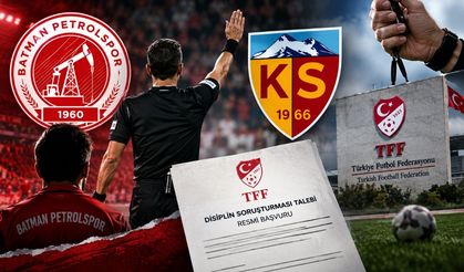 Batman Petrolspor’dan Kayserispor maçı için TFF’ye başvuru!