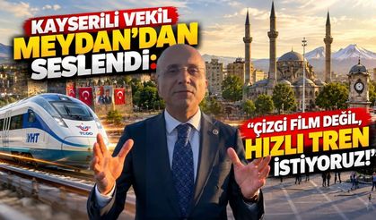 Aşkın Genç’ten hızlı tren çıkışı: “Biz artık çizgi filmden ziyade hızlı trenin canlısını istiyoruz”