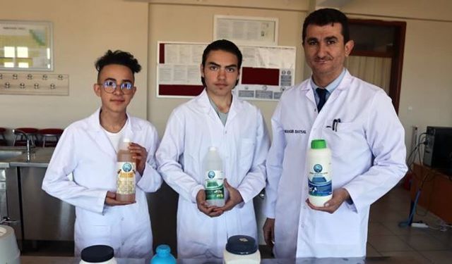 Meslek lisesinden çiftçileri sevindiren buluş