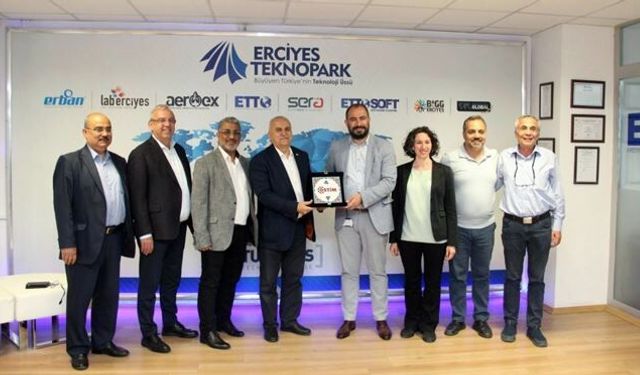 OSTİM Teknopark’tan Erciyes Teknopark’a ziyaret