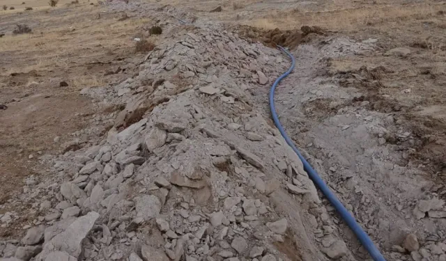 Tomarza'da içme suyu sorunu çözülüyor