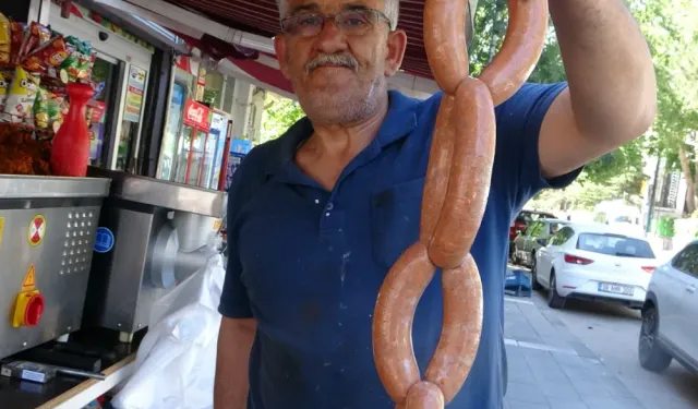 Kurban etleri sucuk oldu 