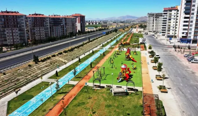 Kocasinan'dan daha fonksiyonel parklar 