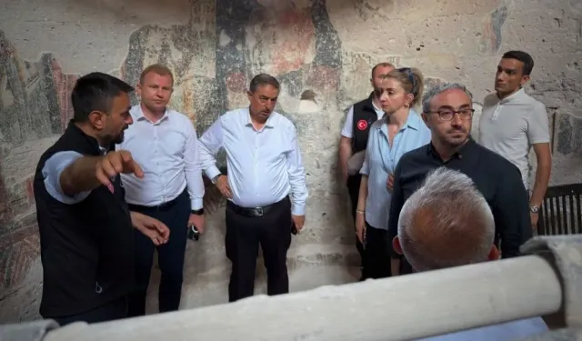Kayseri'de tarihi kilisede sona doğru! Turizmin yeni rotası olacak