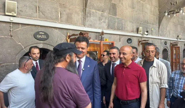 Kayseri’de sürpriz buluşma! Aşkın Genç ve Mahmut Arıkan aynı karede