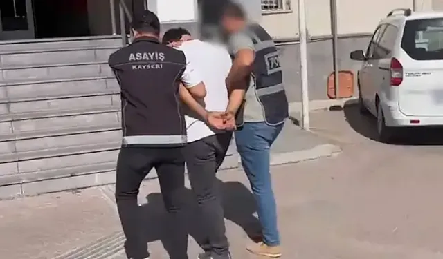 Kayseri’de 15 yıl 9 ay hapis cezasıyla aranan şahıs yakalandı!