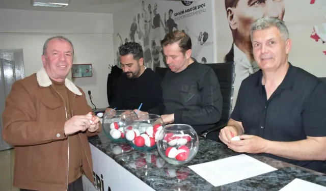 Kayseri’de 1. Amatör Küme fikstürü 15 Eylül'de çekilecek