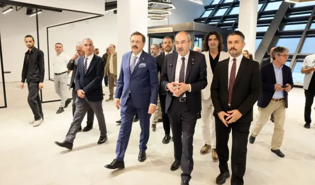 TOBB Başkanı Hisarcıklıoğlu Kayseri’de! KTO’da teknoloji üssünü yerinde inceledi