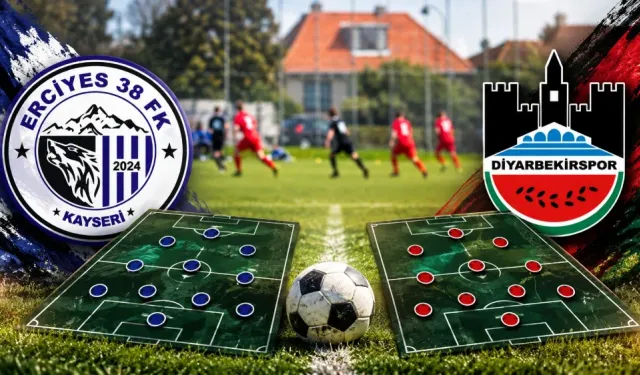 Erciyes 38 FK’nın Diyarbekirspor karşısındaki 11’i belli oldu!