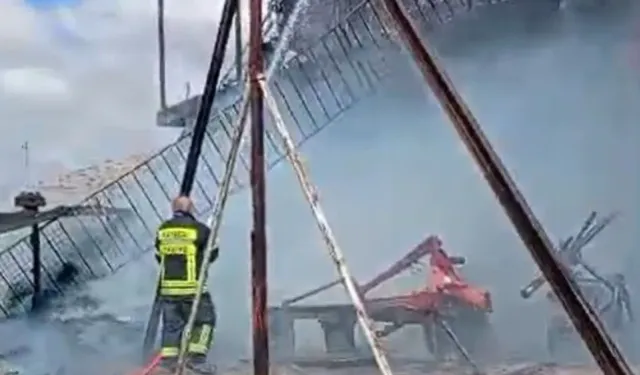 Yahyalı'da alevler müstakil eve sıçradı: Büyük çapta hasar var!