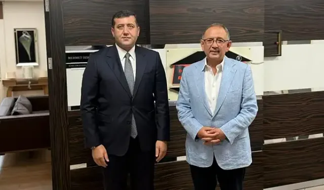 Baki Ersoy’dan Mehmet Özhaseki’ye ziyaret