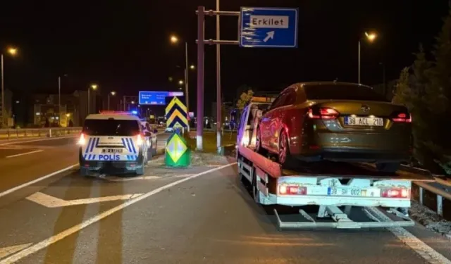 Polisten kaçmak için ara sokaklara girdi: Kayseri’de alkollü sürücü yakalandı