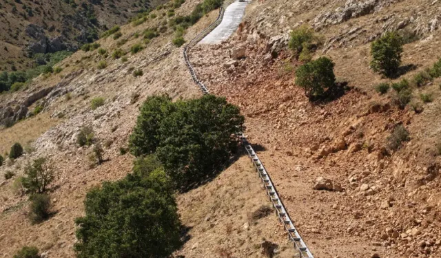 Kayseri’de o yol için kontrollü patlatma! 1,3 kilometrelik güzergâh yenileniyor