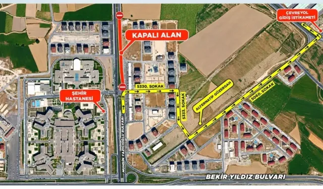 Kayseri’de o yol gece saatlerinde kapanacak! Sürücülere güzergâh uyarısı