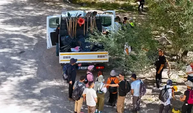 Kayseri’nin saklı güzelliğinden çıkanlar şoke etti! Tam 500 kilo toplandı