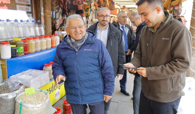 Erciyes’te yeni sezon hazırlıkları sürüyor! Büyükkılıç esnafla buluştu