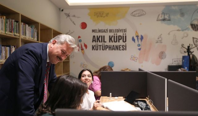 Melikgazi’de Akıl Küpü Kütüphaneleri dolup taşıyor! 80 bin kişi yararlandı