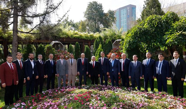 Büyükkılıç, Gülsoy ve Büyüksimitci’yi kabul etti