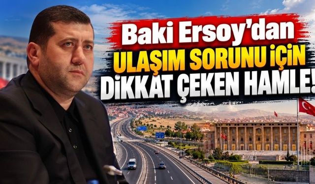 Baki Ersoy Kayseri’nin ulaşım sorununu Meclis’e taşıdı! İncesu için alt geçit talebi