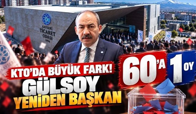 KTO’da sandıklar açıldı! Ömer Gülsoy yeniden başkan