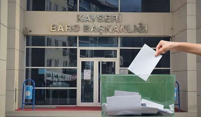 Kayseri Barosu’nda seçim günü! Avukatlara kritik uyarı