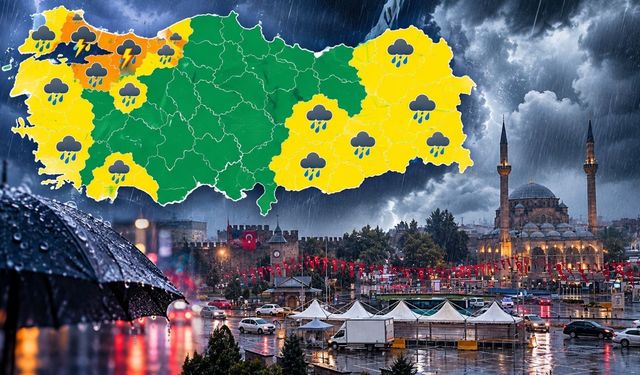 Kayseri için meteoroloji uyarısı: Şehir hangi listede? Turuncu alarm mı var?