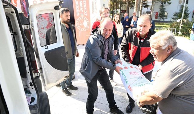 Kayseri’de çiftçilere güzlük aspir tohumu desteği