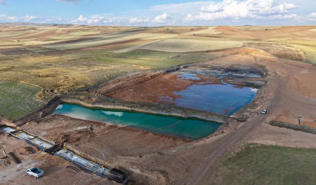 Kayseri’nin o ilçesinde çalışmalar hızlandı! Dev göletten yeni açıklama